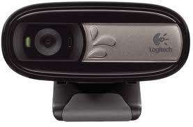 Logitech C170 Webcam - 5MP XVGA Video, Fluid Crystal Technology, HD Quality Support, Built-In Micro