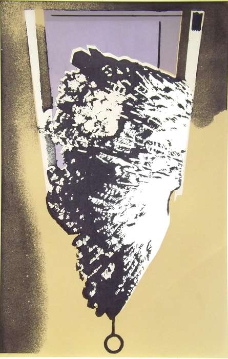BERENICE MICHELOW. A3. Hand printed silkscreen. Limited edition. Signed.