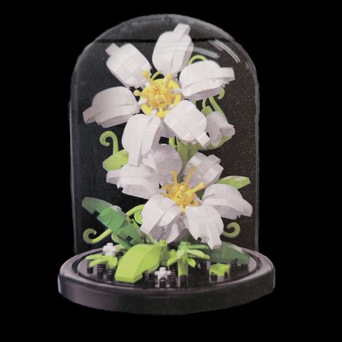 Generic LEGO flower | Mini Lillies | With Acrylic Cover