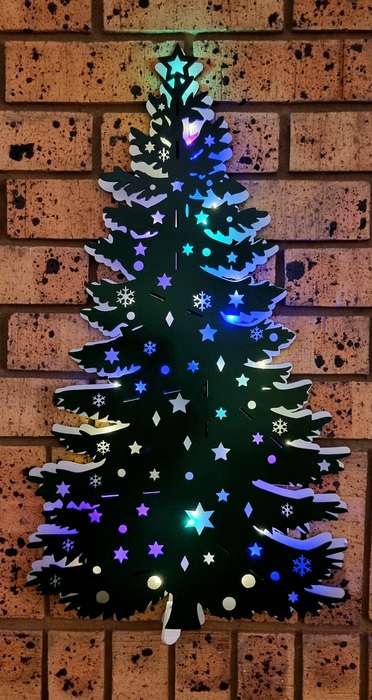 "Smart LED" Christmas Tree (Flat surface)