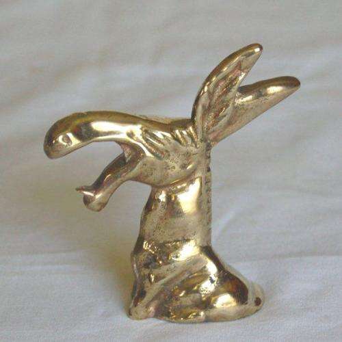 Novelty Solid Brass Donkey/Mule Bottle Opener - Height 140mm