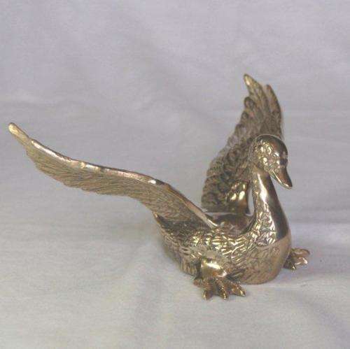 Elegant Duck with Outstreched Wings - Wingspan 150mm