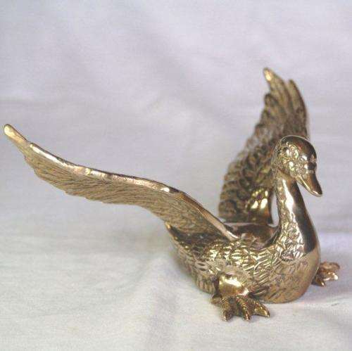 Elegant Duck with Outstreched Wings - Wingspan 150mm