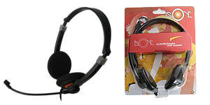 ==> HIGH QUALITY VOIP MULTIMEDIA HEADSET & MIC (^^,)
