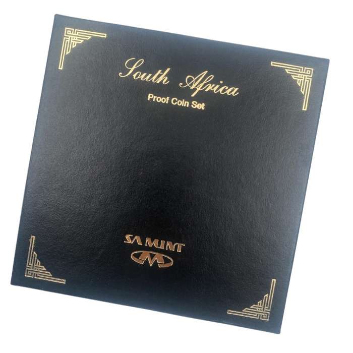2003 South Africa Proof Coin Set in original mint box **Mintage ONLY 2356**