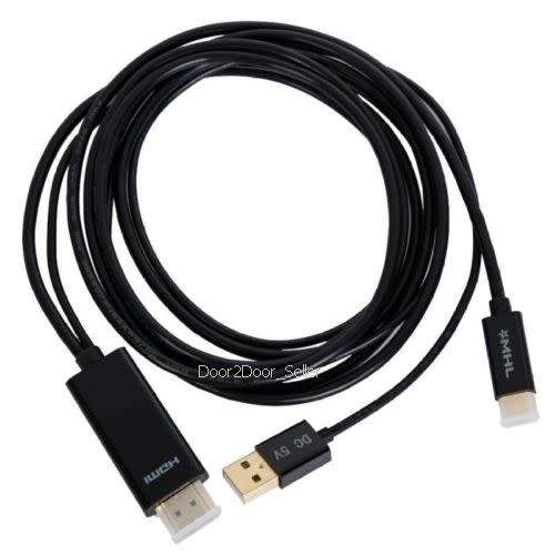 Samsung Phone mirror to HDMI TV - 2M Type C to HDTV Cable 4K
