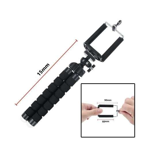 Mini Flexible Tripod Octopus Stand for Phone, Action GoPro and Small Camera Wrap Tripod