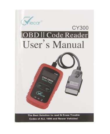 Viecar CY300 V1.5 Diagnostic Tool Code Reader for All OBD2 Protocols