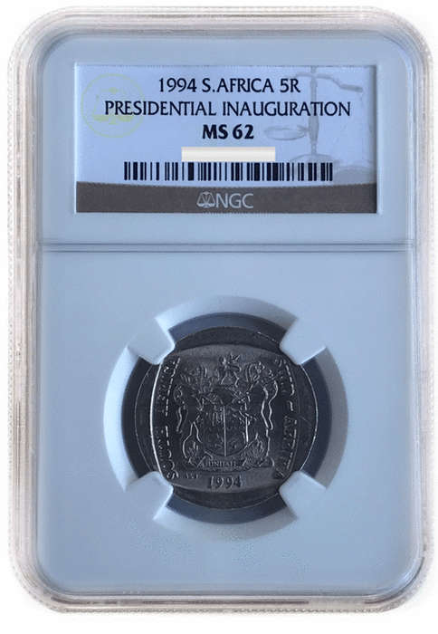 1994 Presidential Inauguration R5 NGC Graded MS 62