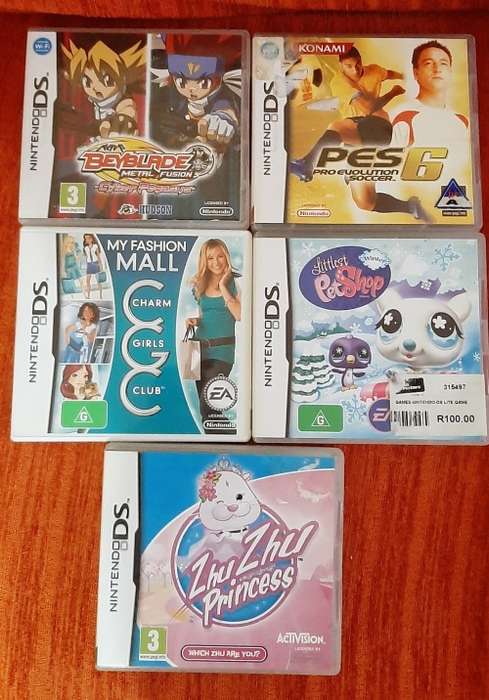 Nintendo DS games lot 1