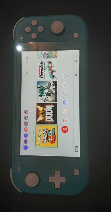 Nintendo Switch Lite ( Has a crack in the bottom housing) works 100%