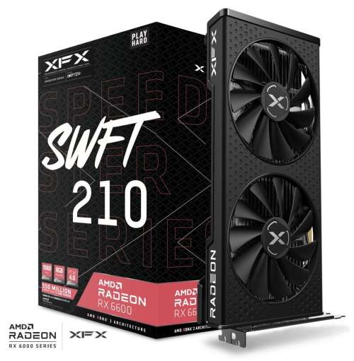 XFX AMD Radeon RX 6600 8GB Graphics Card