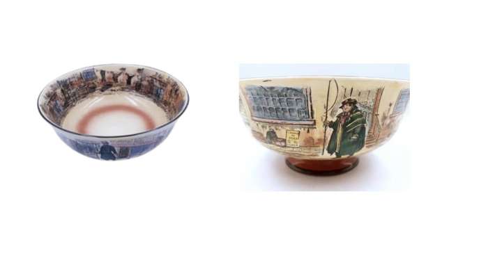 A Vintage Royal Doulton Dickens Porcelain Bowl
