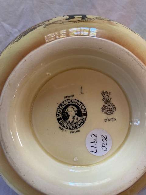 A Vintage Royal Doulton Dickens Porcelain Bowl