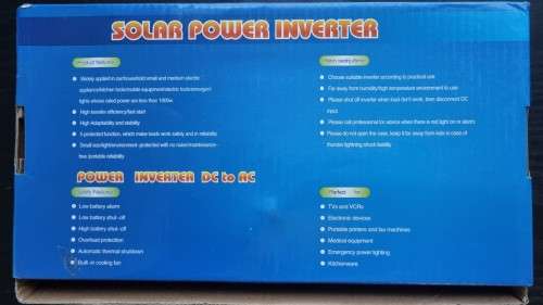 2000w POWER INVERTER FROM 12V DC TO 230V AC