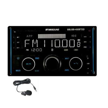 Starsound Bluetooth /usb Media Receiver with external Microphone