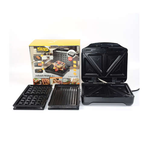 3 In 1 Electric Sandwich Maker Waffle Maker Breakfast Machine