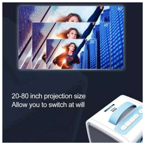 Q2 1080P Led Kids Full HD Education Mini Projector Portable Study LCD Teaching Home Theater