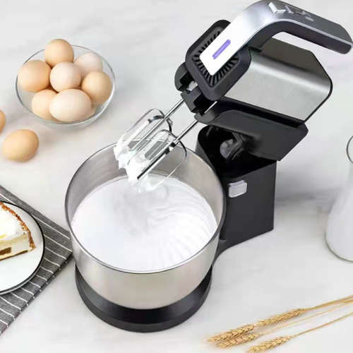 2 in 1LED Indicator Blender Stand Dough Mixer Portable Egg Beater Cake Blender Electric Stand Mixer