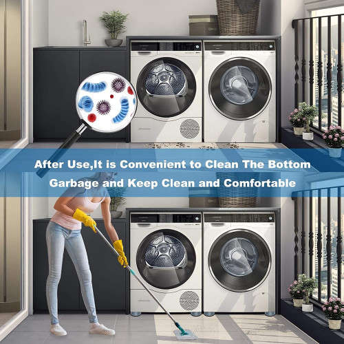 4 Washer and Dryer Anti-vibration Pads, Washer Support and Noise Reduction