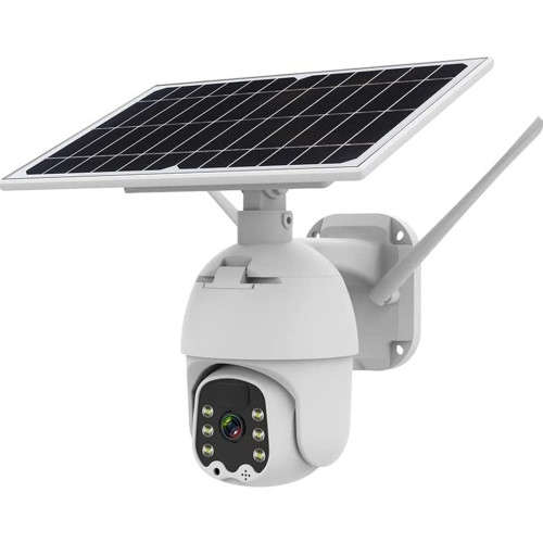 Solar Security Camera Wireless PTZ Outdoor Wireless WiFi Security Camera System