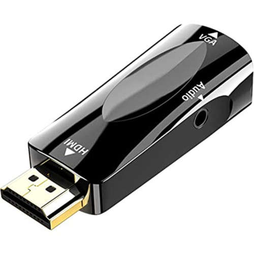HD to VGA Adapter Converter Home Office Male to Female Video Adapter
