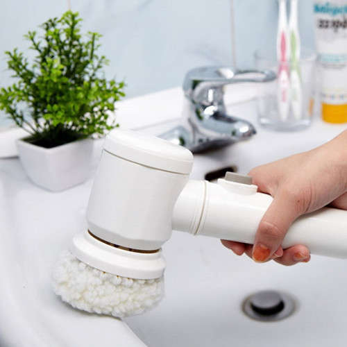 Magic Brush 5 in 1 Electric Multi-function Cleaning Brush Kitchen Cleaning Brush
