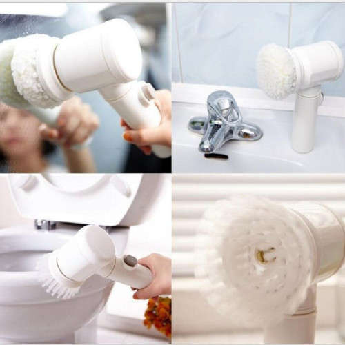 Magic Brush 5 in 1 Electric Multi-function Cleaning Brush Kitchen Cleaning Brush