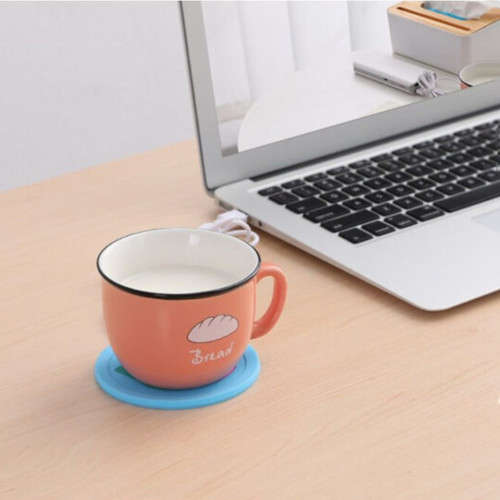 Cute Cartoon USB Heating/Warmer Silicone Coaster SE-111
