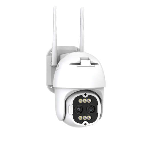 Surveillance Camera Outdoor With Floodlight 8MP WiFi Camera Home Security Digital Surveillance Camer