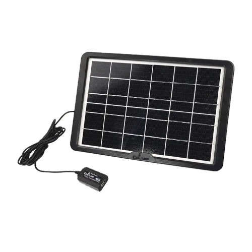 Portable solar mobile phone charger with stable chip fast charging for camping and traveling