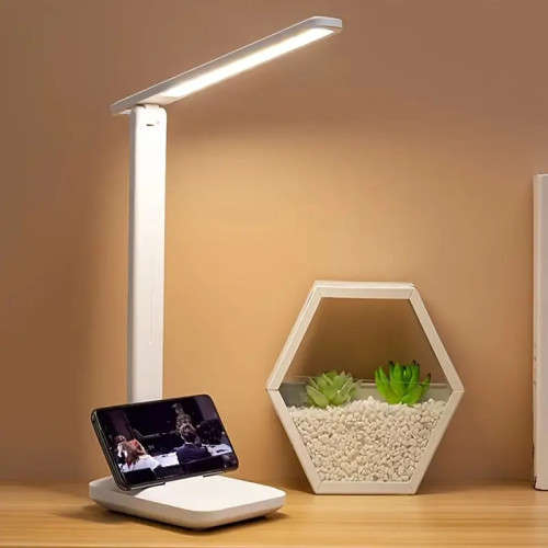 S9 LED Folding Lamp USB Wireless Charging Desk Lamp with Touch Button for Learning to Read Kids
