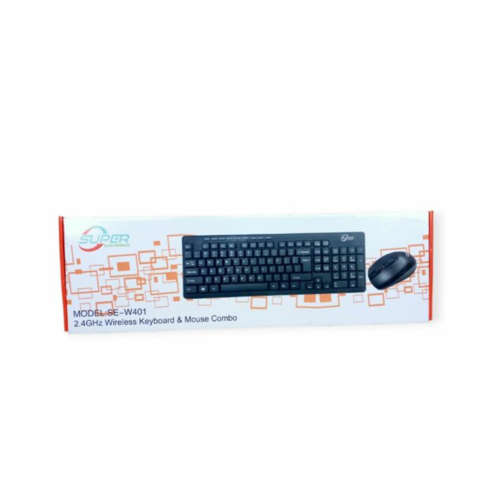 SE-W401 2.4ghz Wireless Keyboard & Mouse Combo