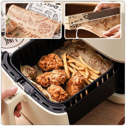 Oil-absorbing paper air fryer baking paper oil-proof baking liner