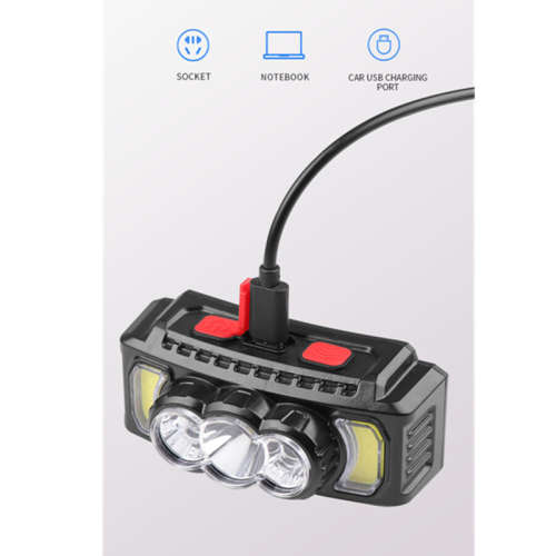 FA-810S Rechargeable Flood Beam Headlamp With Sensor