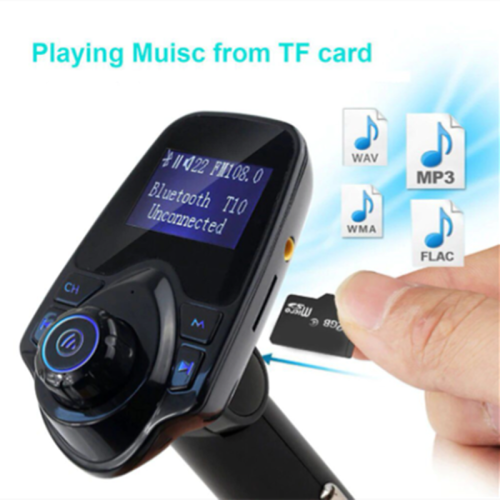 Car Bluetooth Transmitter MP3 Player Compatible Car Kit FM Transmitter Car Accessories