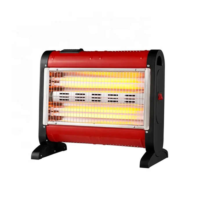 1600W Indoor Thermoelectric Quartz Heater with Fan and Safety Switch