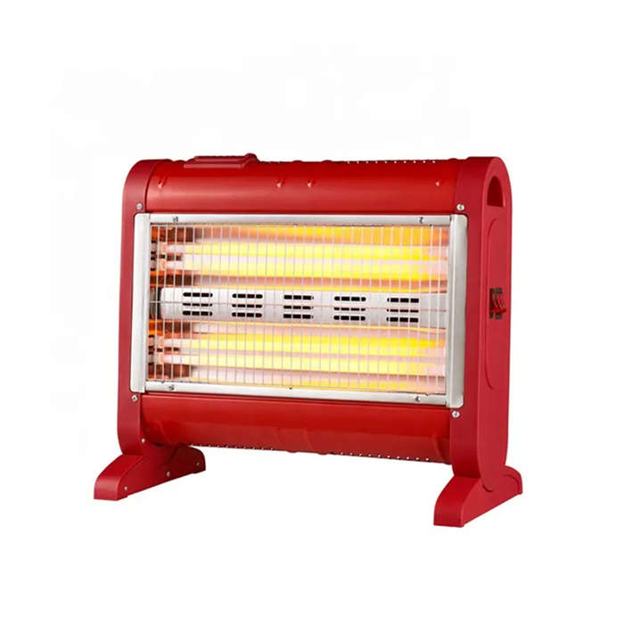 1600W Indoor Thermoelectric Quartz Heater with Fan and Safety Switch