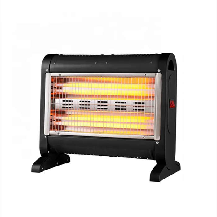 1600W Indoor Thermoelectric Quartz Heater with Fan and Safety Switch