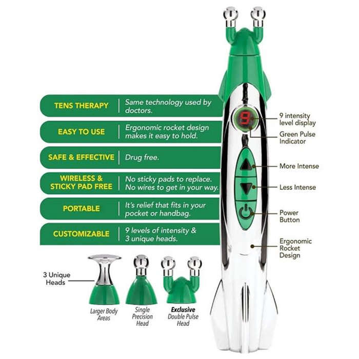 Electronic Massage Pen Meridian Acupuncture Pen Health Care Acupoint Stimulation Pen