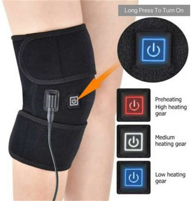 Heated Knee Pads for Arthritis, Heated Knee Massage Wrap Knee Pads