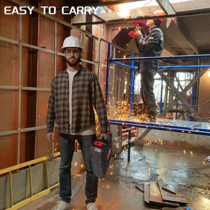 220V Portable DC Welder Multifunctional Handheld Digital Display LCD Welder