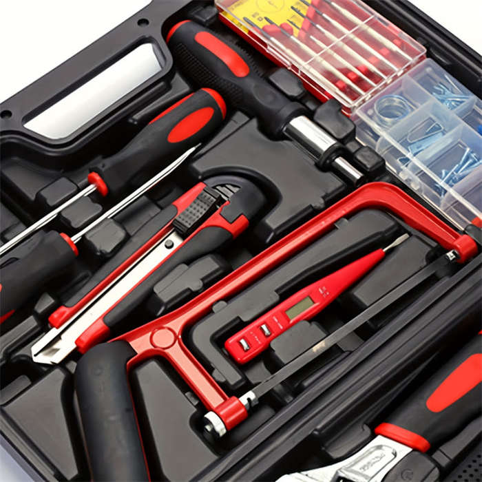 108PCS Marine Transport Tool Set, Car Repair Tool Set with Easy-to-carry Storage Tool Box