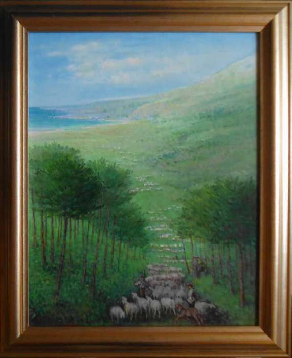 ITALIAN OIL PAINTING