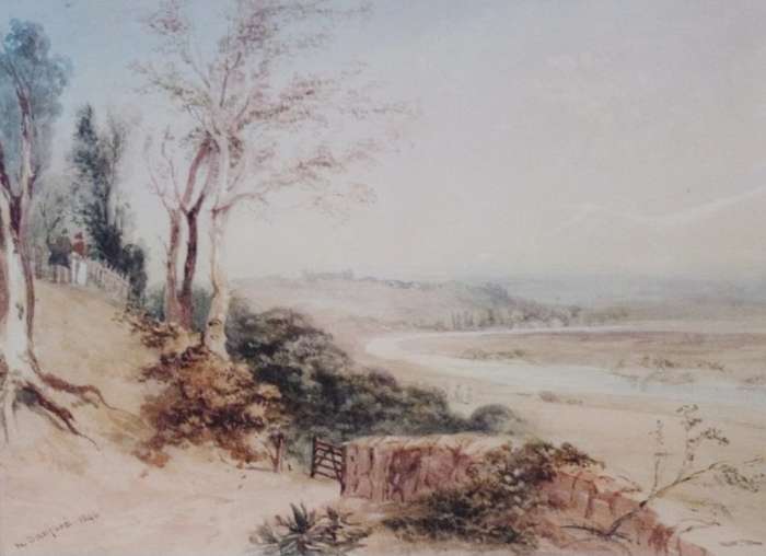 N. DANFORD  - WATERCOLOUR