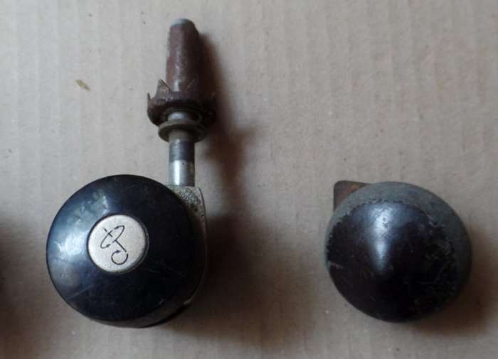 SWIVEL CASTOR WHEELS FOR FURNITURE X 9