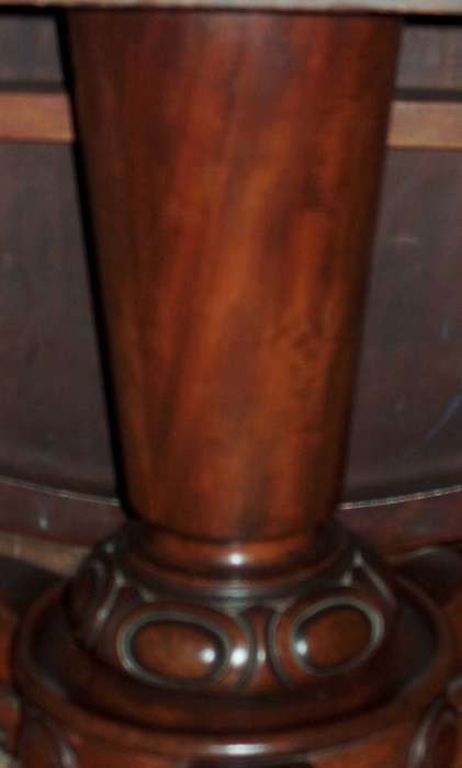 Antique tilt-top dining table