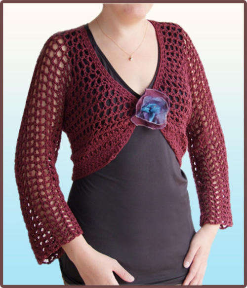 Cotton Shrugs/Wraps (Short Sleeve) 48cm