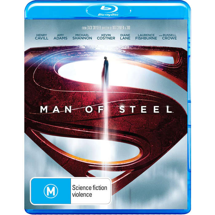 Man of Steel (Blu Ray)