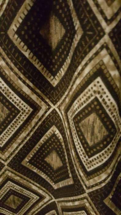 Kara Dress - Pattern Black & Browns